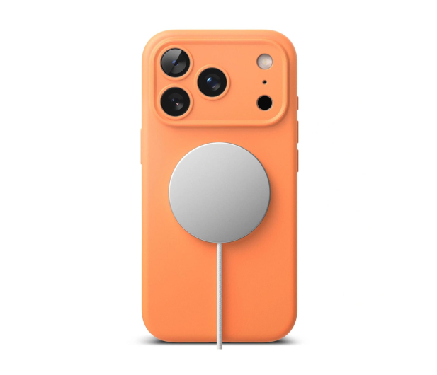 Ringke Silicone Magnetic Magsafe do Iphone 17 Pro Tangerine 8800328811188 - 1359800 - zdjęcie 4